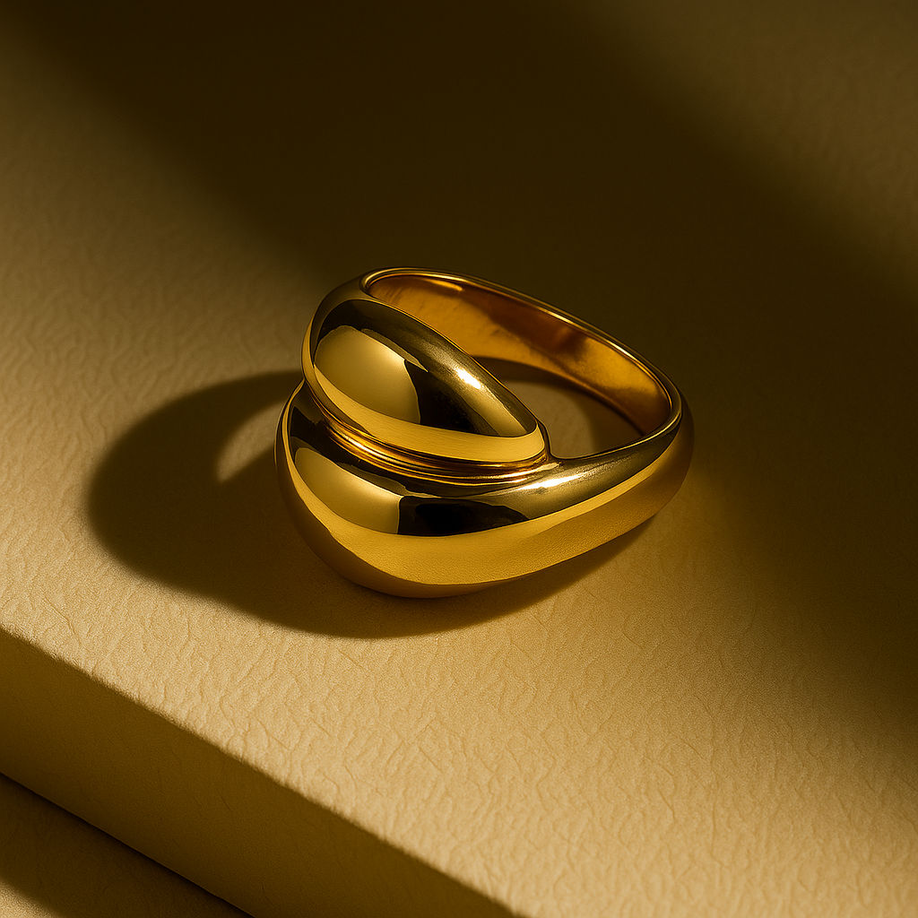Double Band Chunky Ring