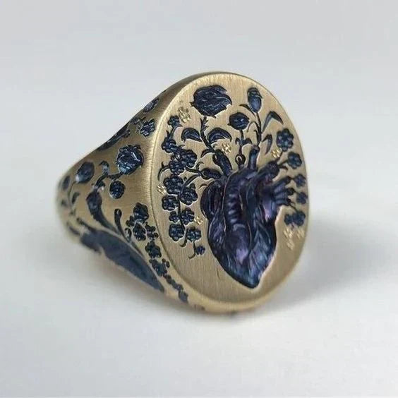 Royal Bloom Crest Ring