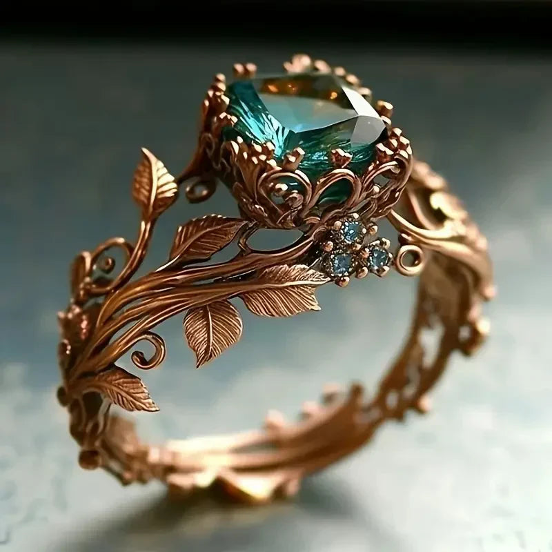 Forestlight Crystal Ring