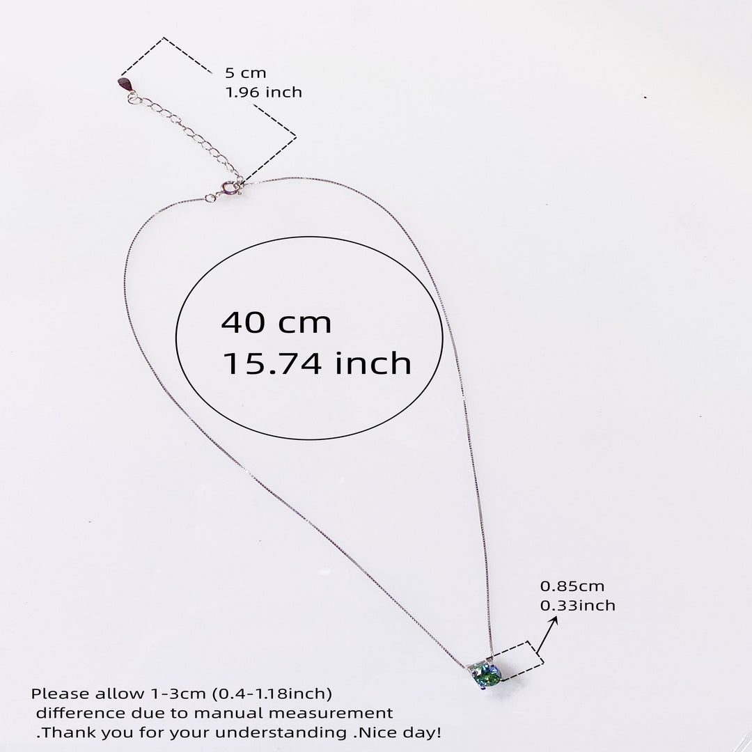 Moissanite Pendant Necklace