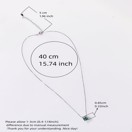 Moissanite Pendant Necklace