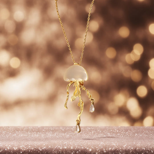 Jellyfish Pendant Necklace