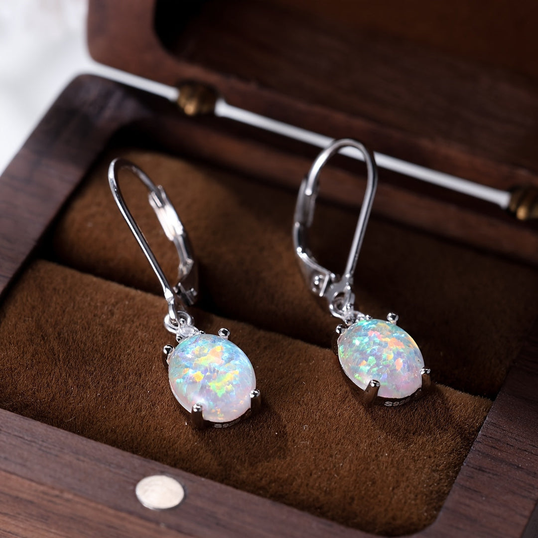 S925 Sterling Silver Dangle Earrings