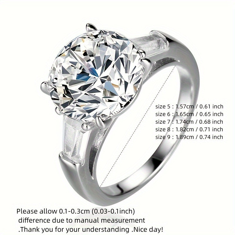 Multi-Color Moissanite Ring