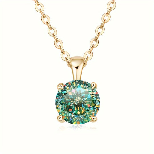 Exquisite Moissanite Daily & Party Necklace