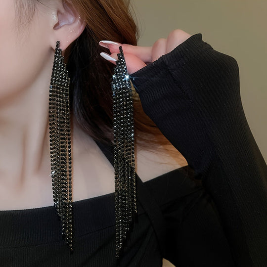 Sparkling Elegant Luxury Bling Tassel