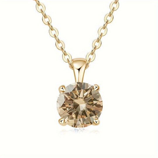Exquisite Moissanite Daily & Party Necklace