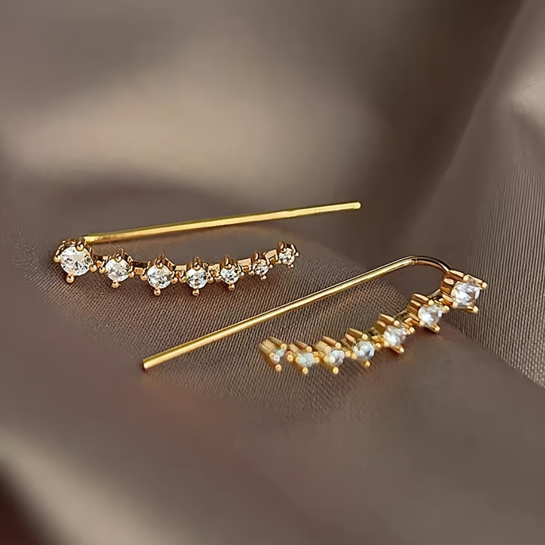 Elegant Vintage-Inspired Zinc Earrings