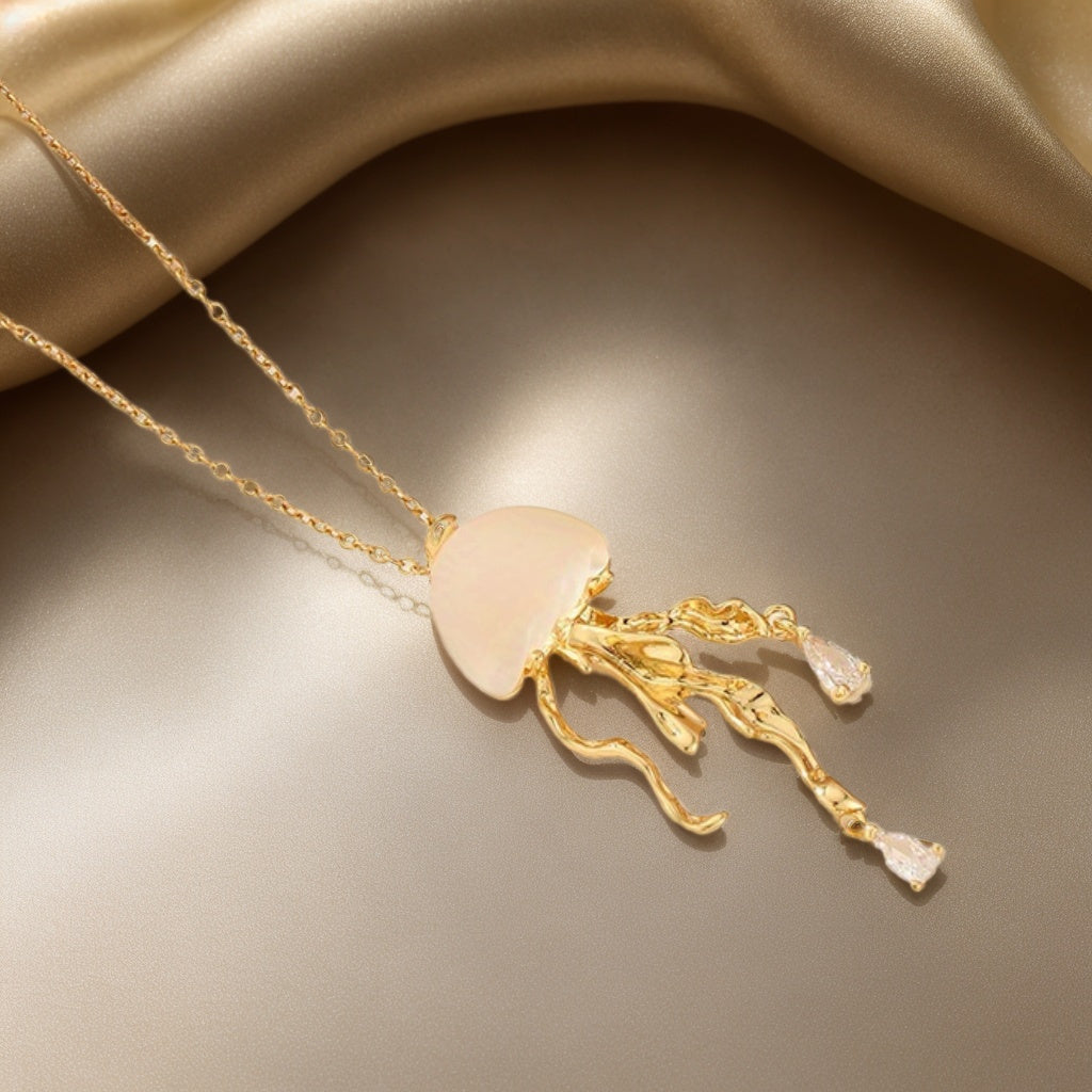 Jellyfish Pendant Necklace