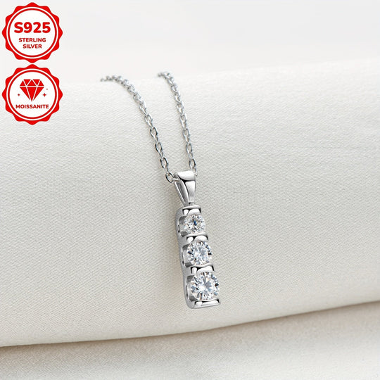 Moissanite Pendant Necklace