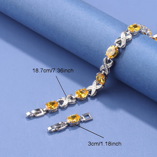 Tennis Chain Bracelet