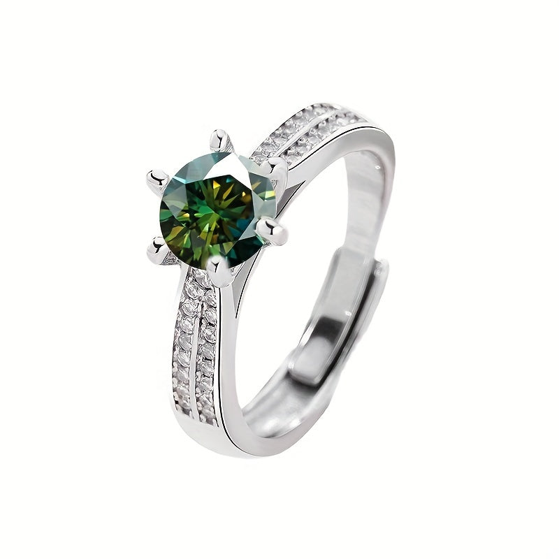 Moissanite Engagement Ring