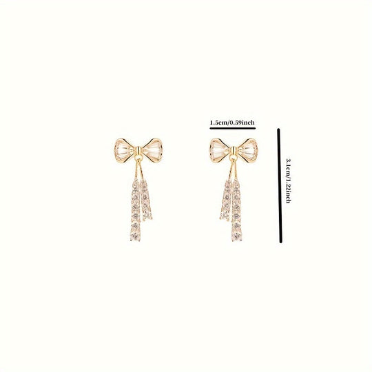 Luxury Zirconia Drop Earrings