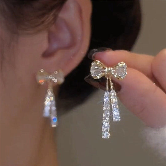 Luxury Zirconia Drop Earrings