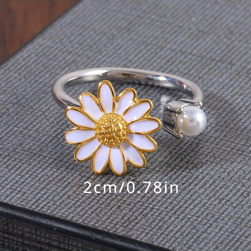Daisy Flower Ring