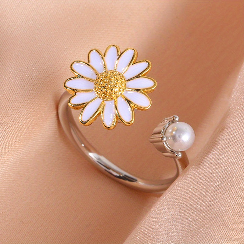 Daisy Flower Ring