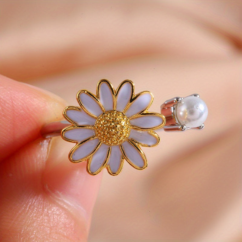 Daisy Flower Ring
