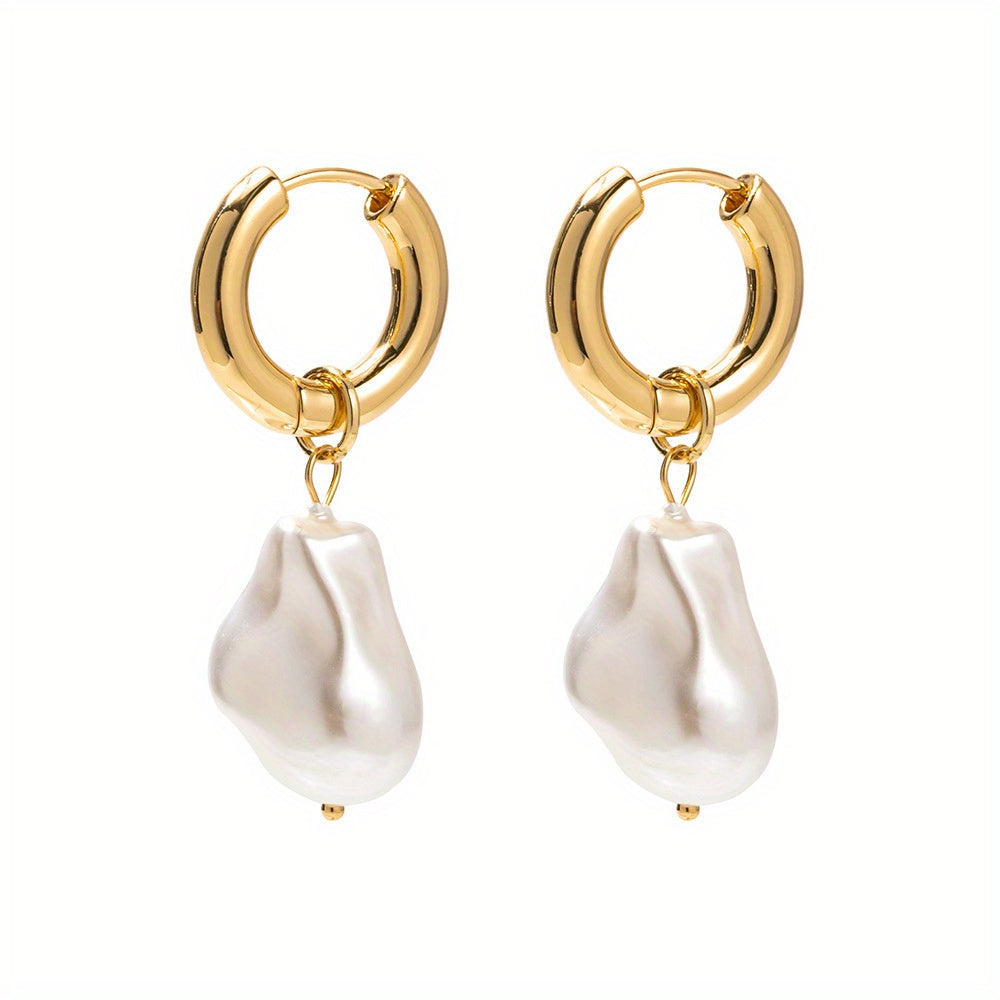 Vintage Pearl Drop Earrings