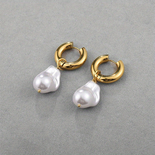 Vintage Pearl Drop Earrings