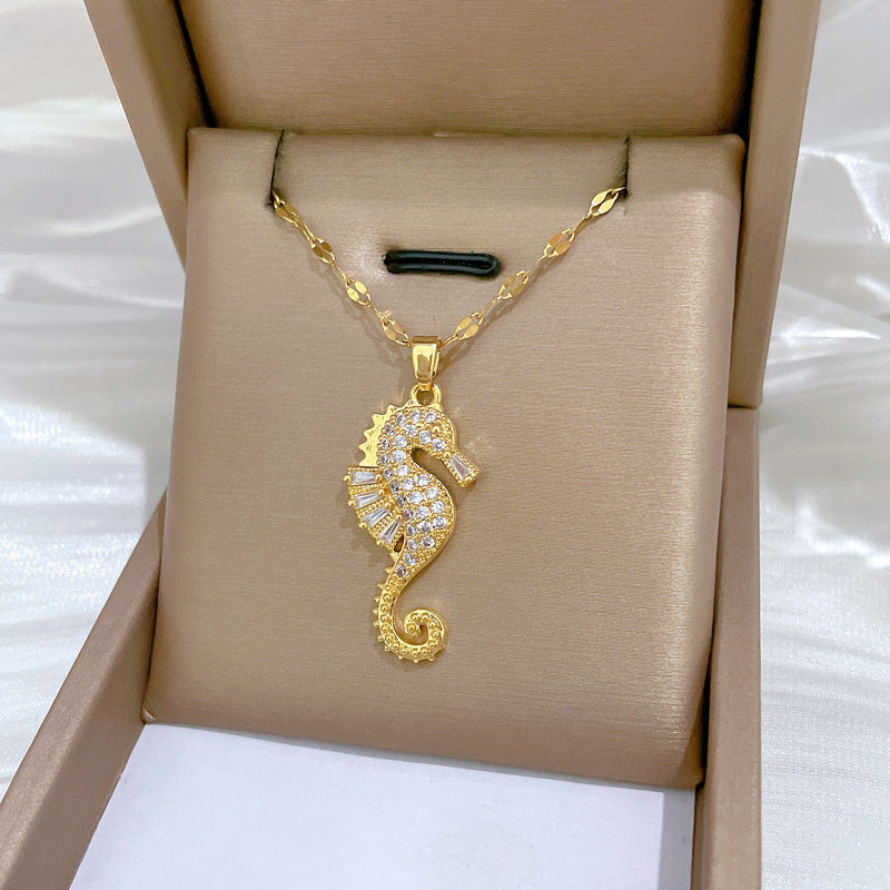 Seahorse Pendant Necklace