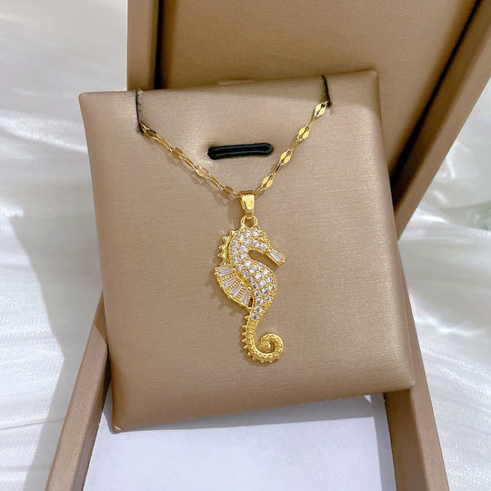 Seahorse Pendant Necklace