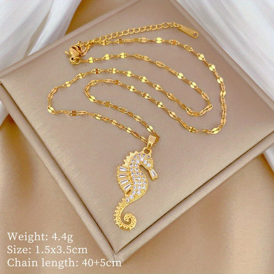Seahorse Pendant Necklace
