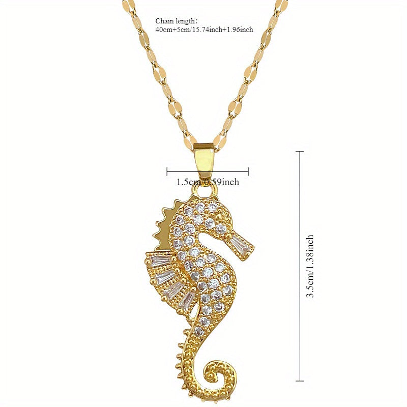 Seahorse Pendant Necklace