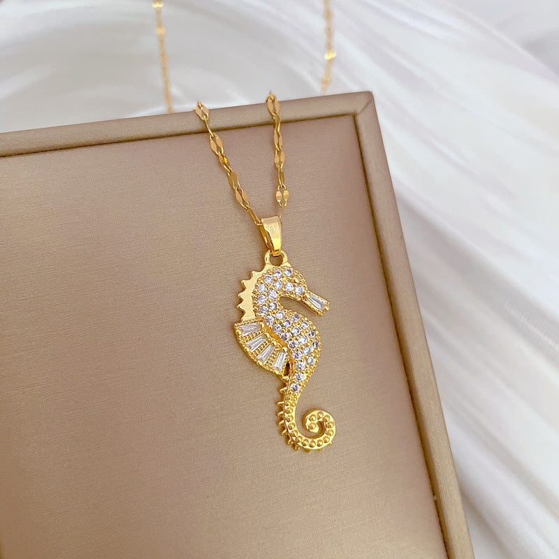 Seahorse Pendant Necklace