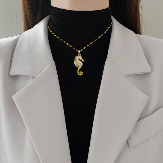 Seahorse Pendant Necklace