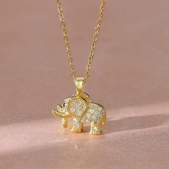 Elephant Pendant Necklace