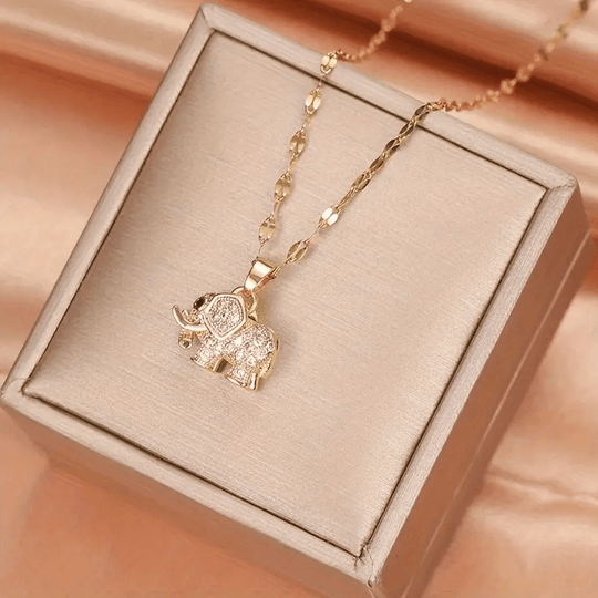 Elephant Pendant Necklace