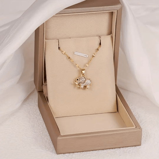 Elephant Pendant Necklace