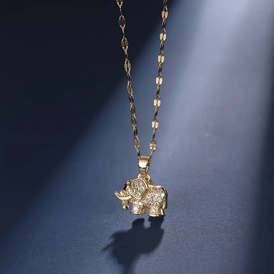 Elephant Pendant Necklace