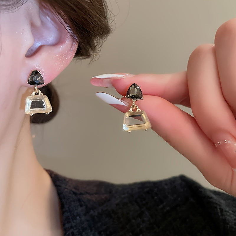 Geometric Trapezoidal Earrings