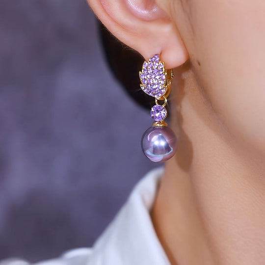 Luxury Fashion Pearl Drop Earrings