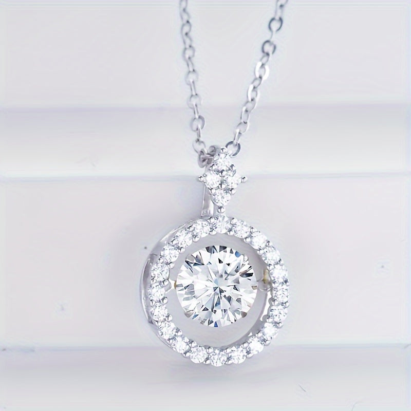 Moissanite Clavicle Chain Necklace