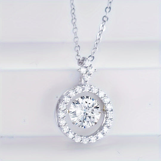 Moissanite Clavicle Chain Necklace