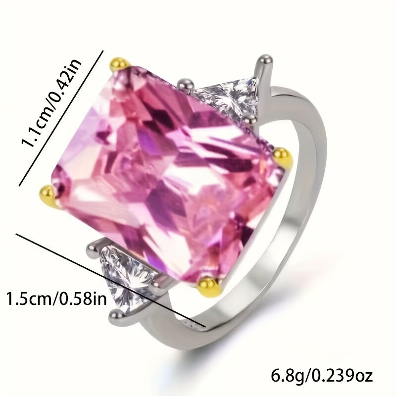 Luxury Cubic Zirconia Ring