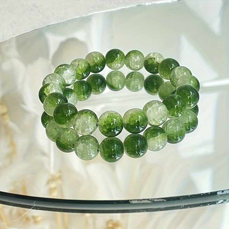 Spring And Summer Glass Beaded Bracelet