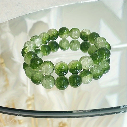 Spring And Summer Glass Beaded Bracelet