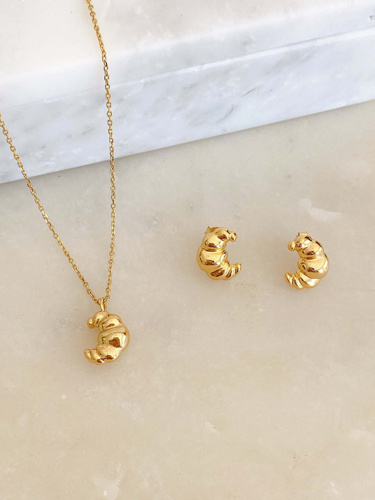 Croissant Necklace