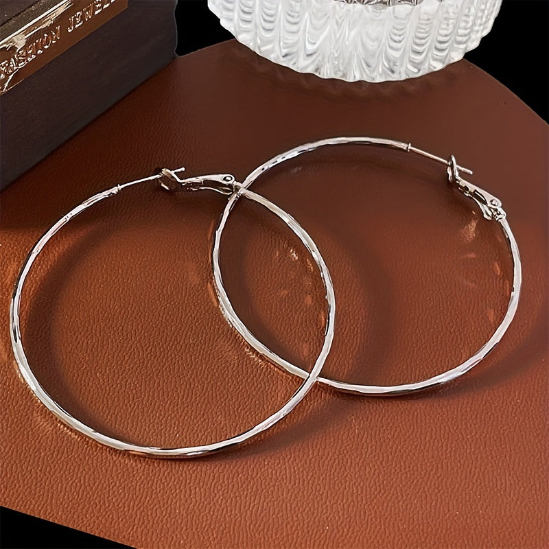 Circle Hook Earrings