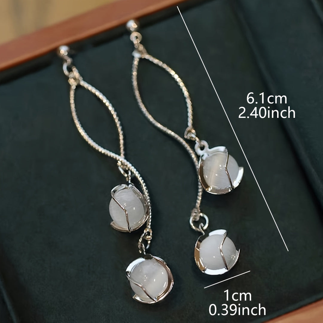 Elegant Fashion Draped Earrings