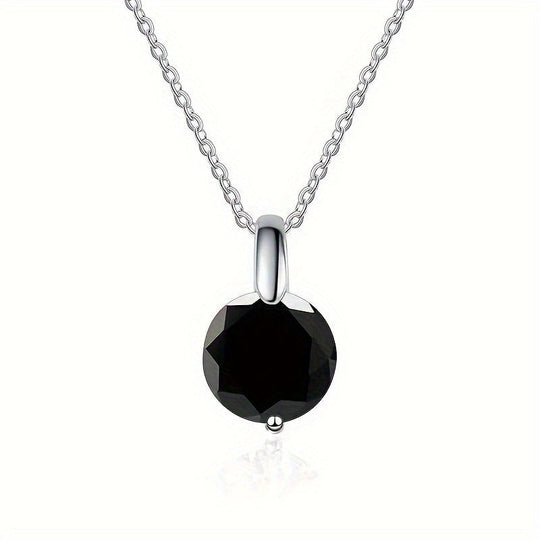 Elegant Multi-Color Moissanite Necklace