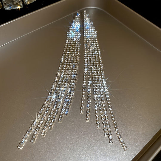 Sparkling Elegant Luxury Bling Tassel