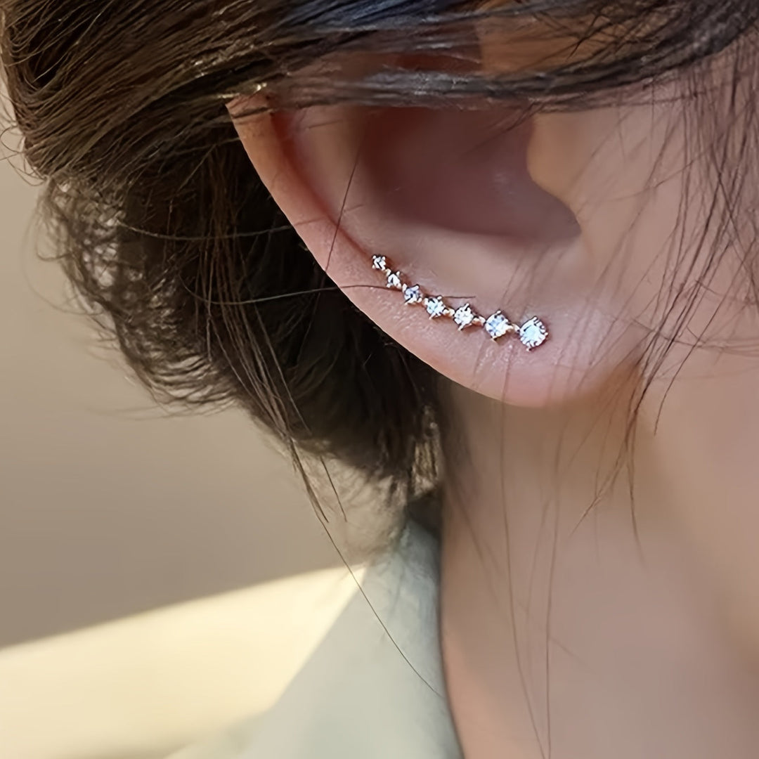 Elegant Vintage-Inspired Zinc Earrings