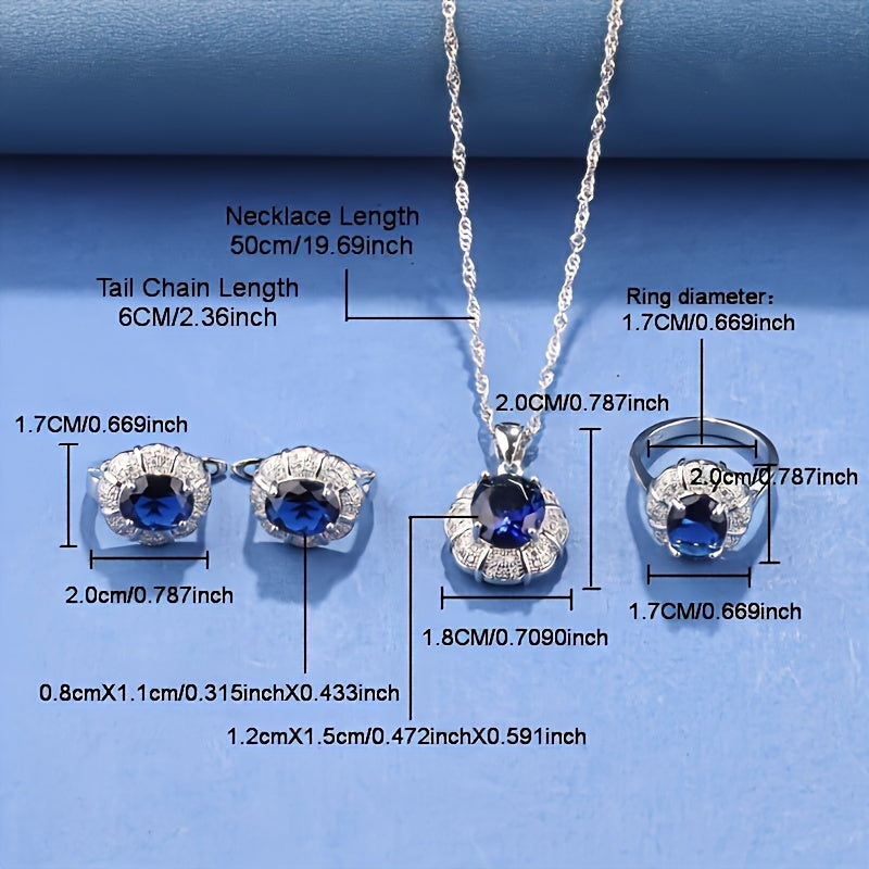 5pcs Christmas Fashion Jewelry Set