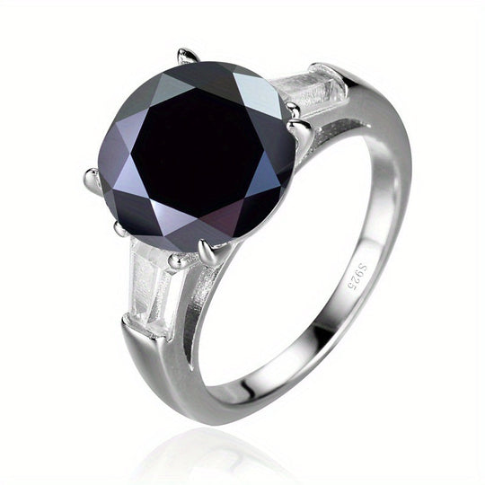 Multi-Color Moissanite Ring