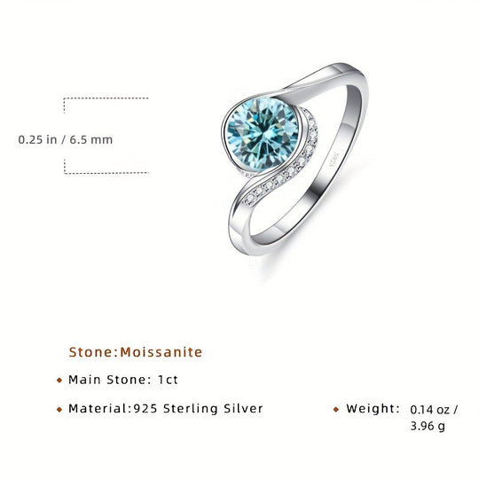 Moissanite Ring