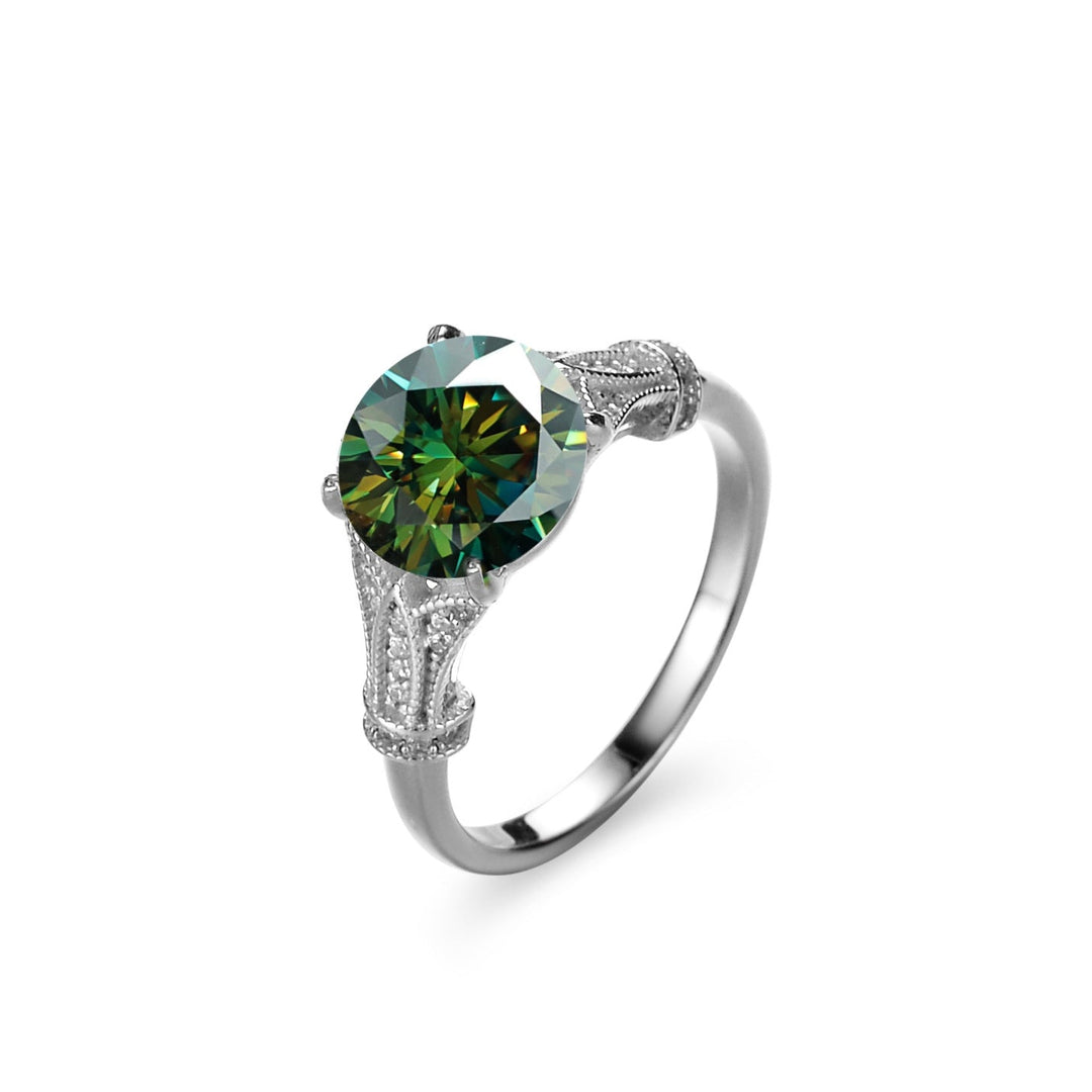 Moissanite Promise Ring
